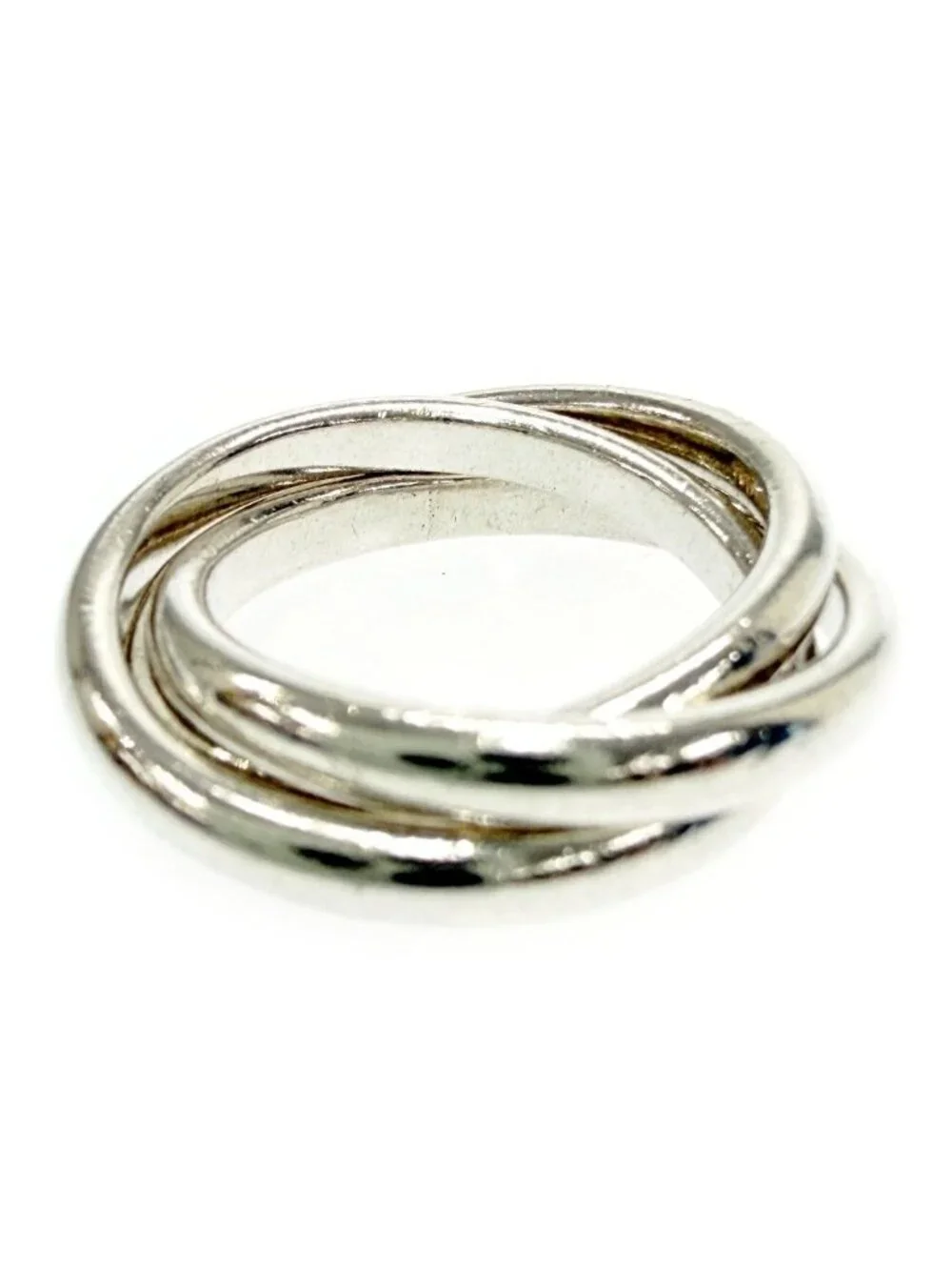 Tiffany & Co Silver Trinity Ring